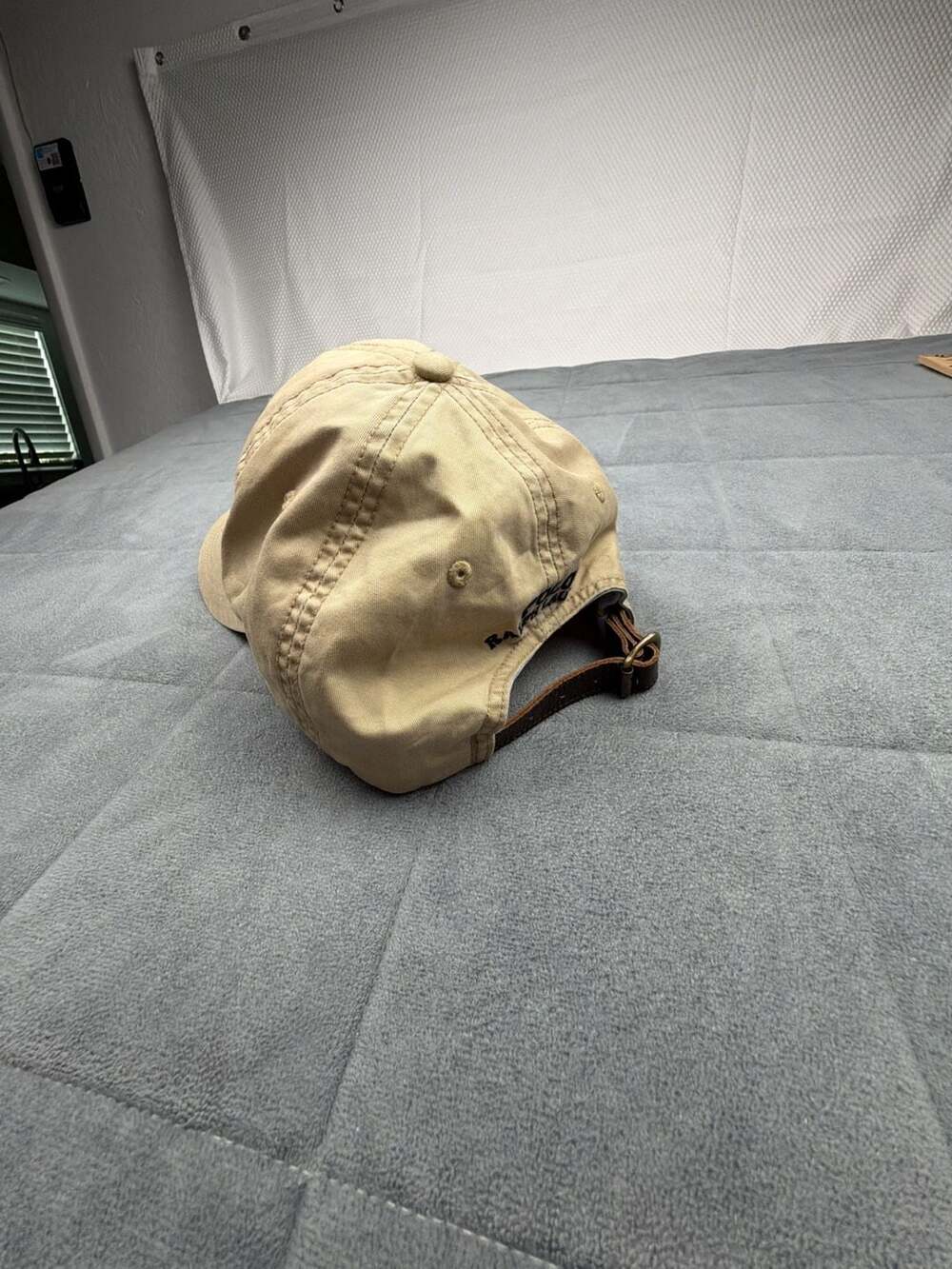 Polo Ralph Lauren Tan Baseball Cap with Leather Strap - Picture 4 of 10